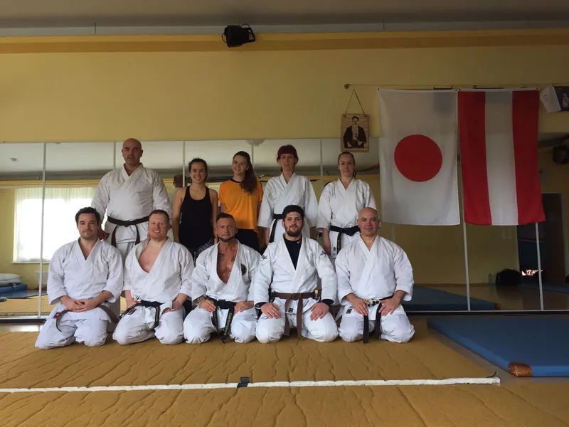 Gruppenfoto beim Lehrgang