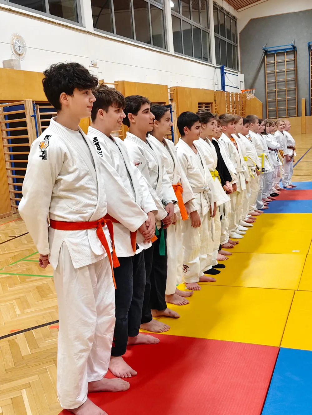 Kindertraining beim Samurai Kottingbrunn