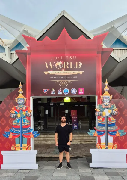 Albert Navasardyan und Daniel Heissenberger bei der WM in Thailand